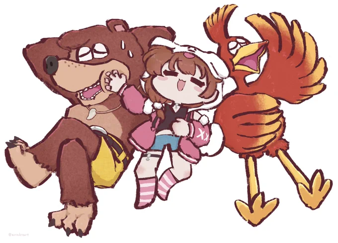 #今月描いた絵を晒そう 
3月もころさんでいっぱいでした🐶🥐 