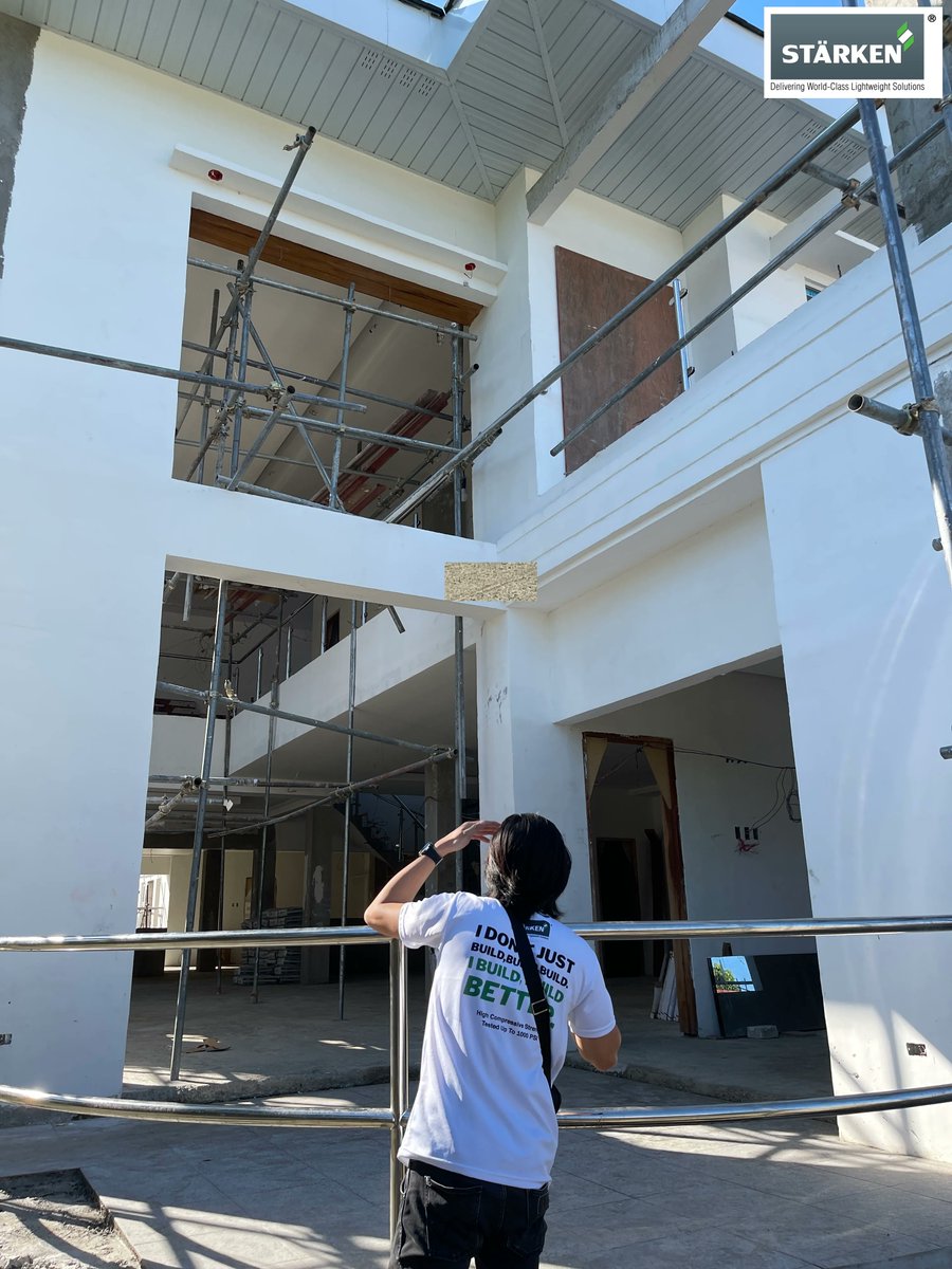 starken_ph's tweet photo. A 2-storey residential using 4” and 6” STÄRKEN AAC blocks in the heart of Dagupan. Lighter, stronger, faster, safer, and “greener”... that’s STÄRKEN!

#dagupan #pangasinan #aacblocks #construction #philippines https://t.co/X4c3ggUA6A