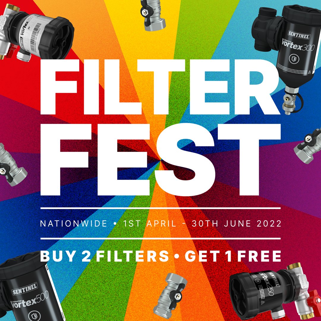 SentinelHQ's tweet photo. HERE WE GO!  INTRODUCING FILTER FEST!
 
Starting on Monday 4th April. Buy 2 of our filters and we'll give you a third! 

… and no, it isn't an early April fools!😆

#Sentinel #FilterFest https://t.co/BMnAa5E9sQ