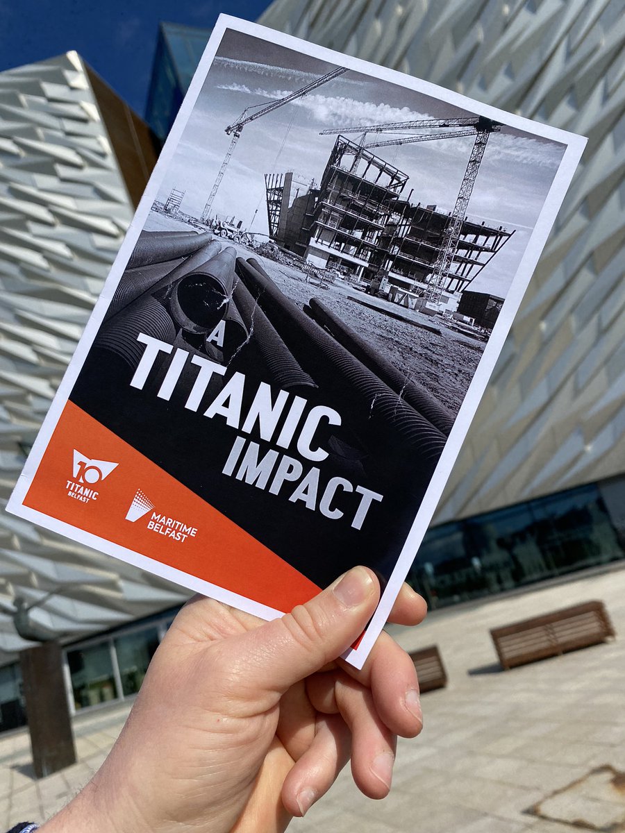 colmounstephen's tweet photo. Great morning celebrating the game changing impact of @TitanicBelfast @MaritimeBelfast #TBTurns10 https://t.co/4wBVUXBThI