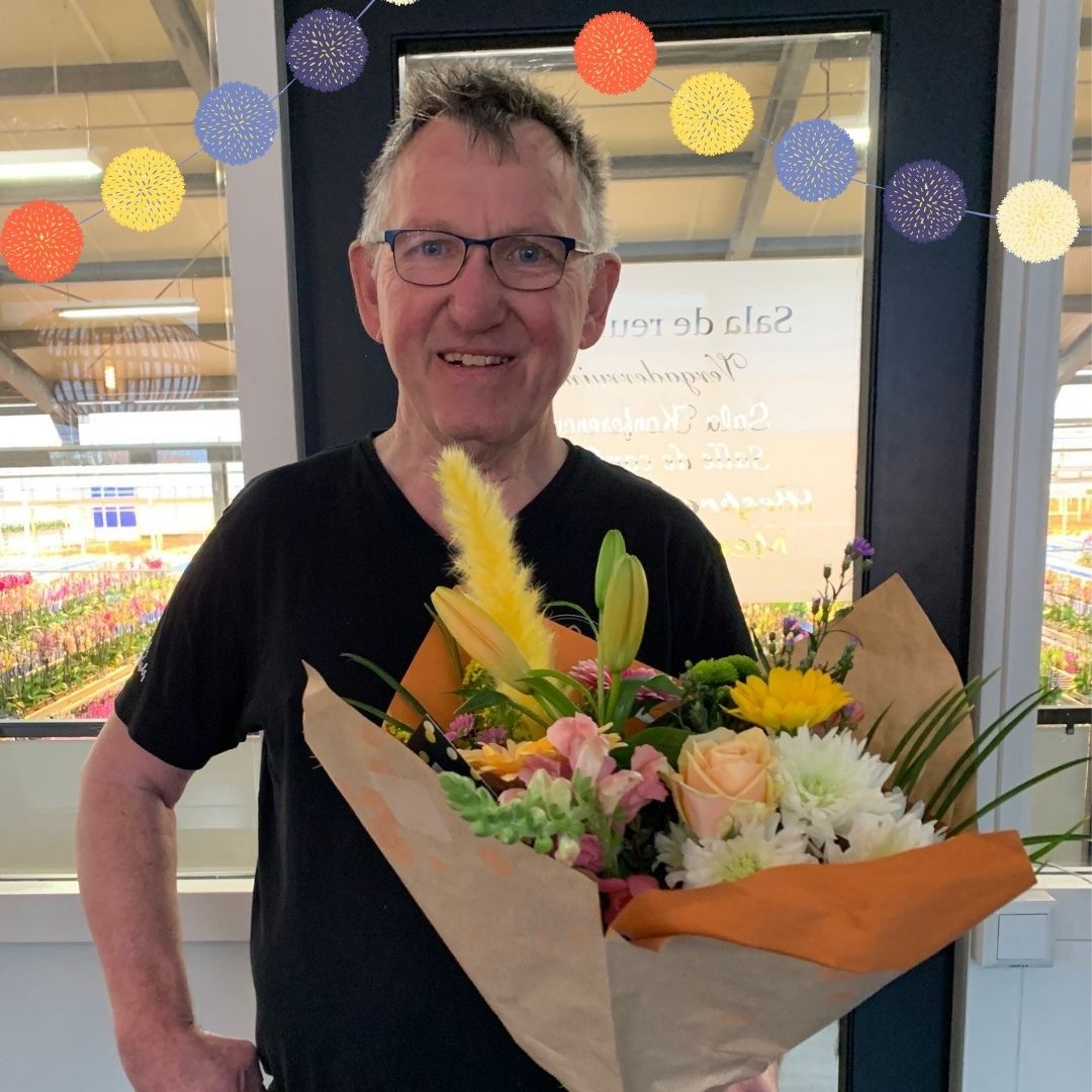Applaus voor Nico 👏 Onze collega gaat met pensioen, maar blijft parttime nog een tijdje ons Bonito Team versterken! 🎈