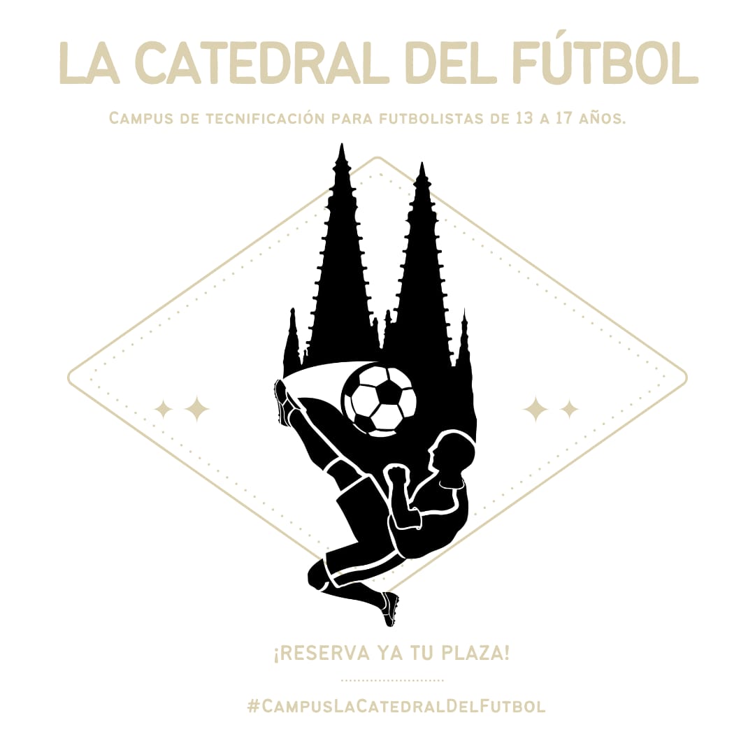 campuscatedral's tweet photo. 📢 📢 ¿A que estás esperando? 📢📢

🚨 ¡¡No te quedes sin tu plaza!! 🚨

Más información ℹ:

https://t.co/hFzXXoggJS

#CampusLaCatedralDelFútbol
#Fútbolbase
#fútbol 
#Burgos https://t.co/2Gk9H0sxQw