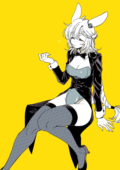 #今月描いた絵を晒そう 
🪶🐰… 