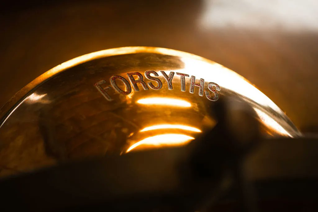 LindoresAbbey's tweet photo. We are lucky to have three #Forsyths copper pot stills, one large wash still and two smaller spirit stills, which allows greater copper contact creating a clean and delicate flavour in the spirit. Find out more on a #DistilleryTour  https://t.co/FHhkEhTrnj https://t.co/vuhHBtKK52