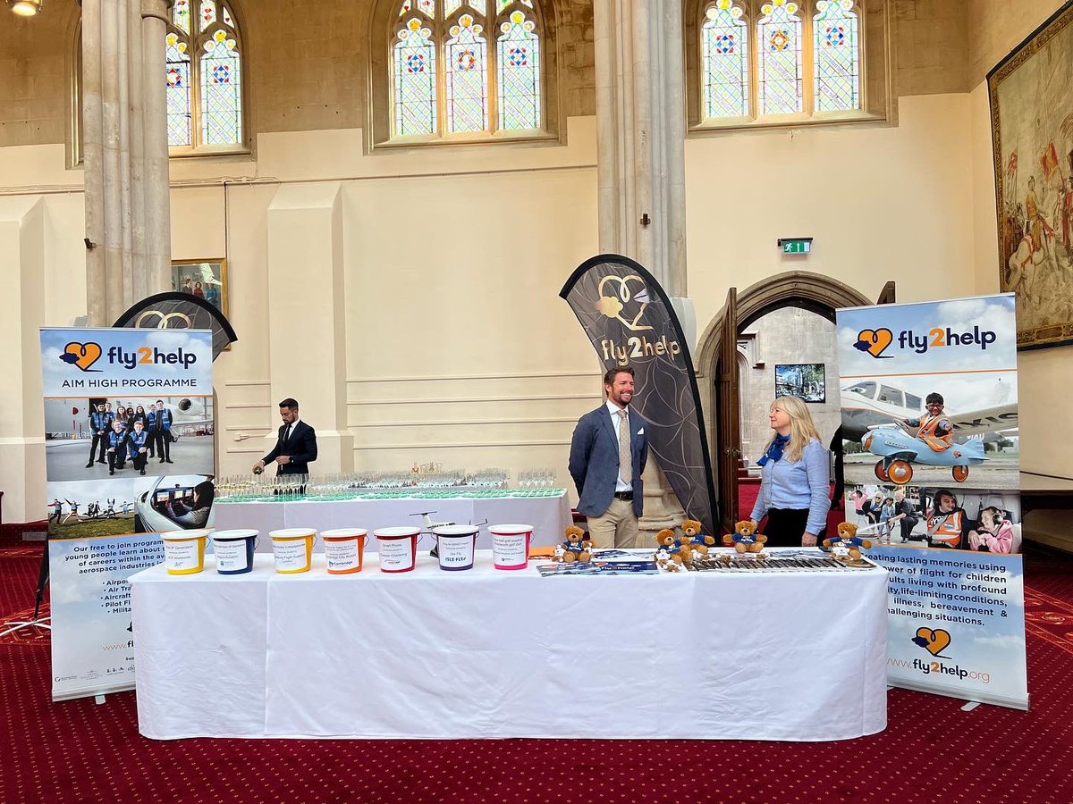 fly2help's tweet photo. So here we are at @theaircharter Spring Lunch! Thank you for all your support! It is an honour to be supported by such a great organisation as passionate about aviation as we are. 

#aimhigh #airsmiles #charity #fundraising #supportcharity #springlunch #nextgeneration #aviation https://t.co/Q2QS5YWd9I