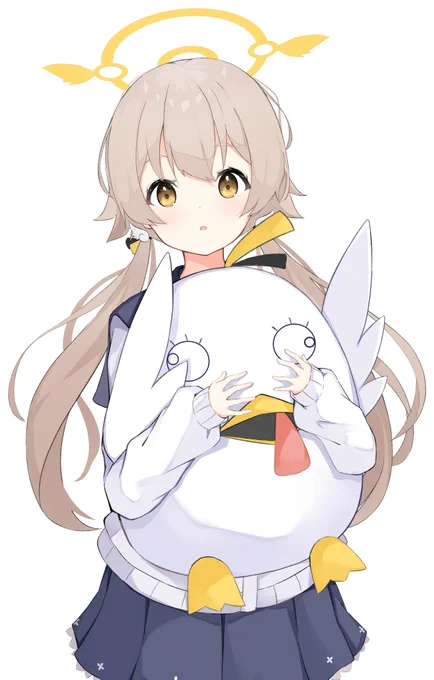 #今月描いた絵を晒そう ここ最近3枚だったけど今月は4枚描きました今月からブルアカ始めたせいでブルアカのキャラしか描いてない 