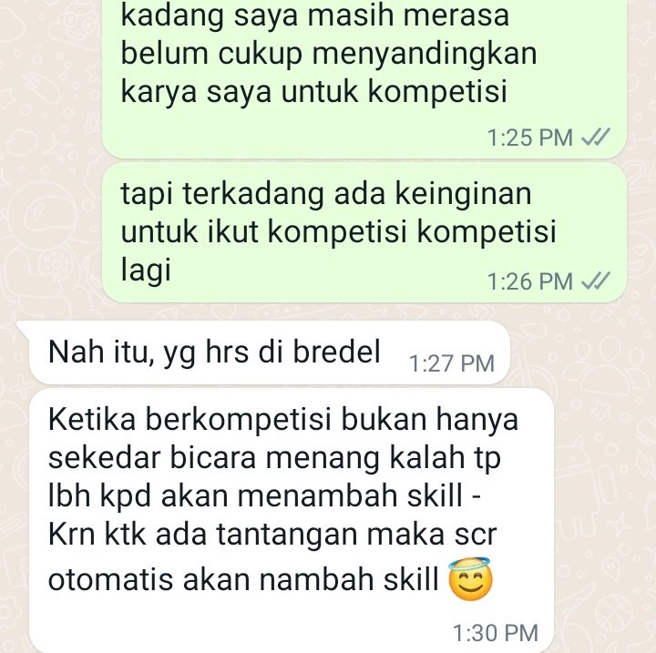 drewstaarz's tweet photo. @tanyakanrl sender aku tadi gituu! aku sebelumnya sering jadi delegasi sekolah buat lomba tp jarang ada yang menang. dan ini kadang bikin aku malu/down. terus tadi ditawarin lagi, aku bilang kaya kamu ke wakasis aku, terus beliau bales giniii👍👍👍🙈💞 its okay sender semua gaada yang instan https://t.co/FrV4Jp3Q1F