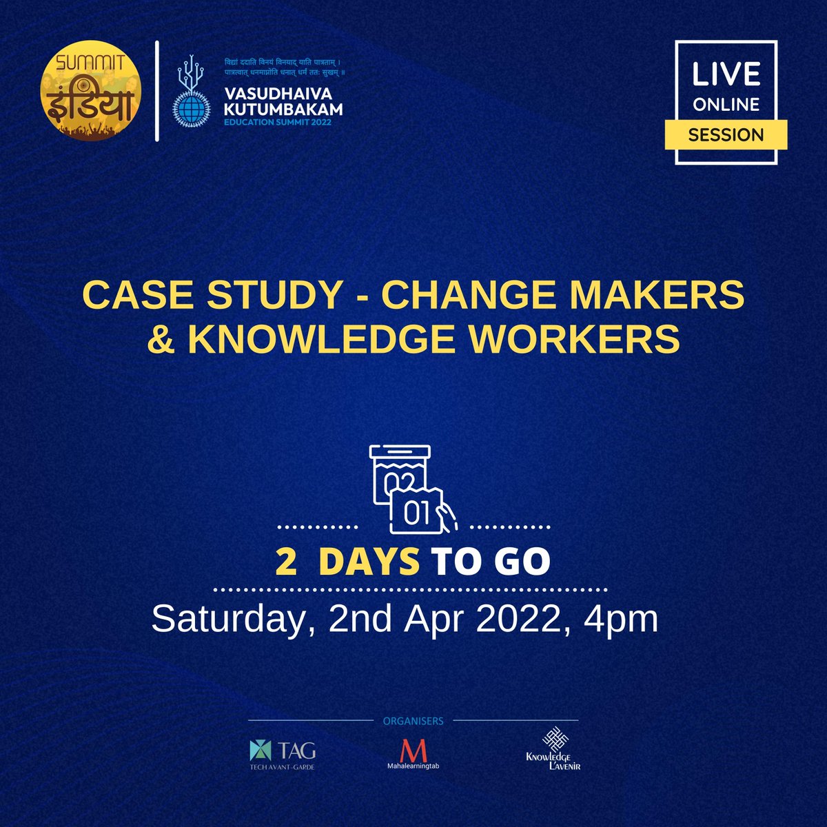 _TechAvantGarde's tweet photo. Change for the better is about revolutionizing our society and bringing about a new design, one that allows everyone to be included.⁣

Register Now for the Live Session: https://t.co/wN4WS0hQG5

#EducationSummit #educationsummit2022 https://t.co/QrNmQbkDBW