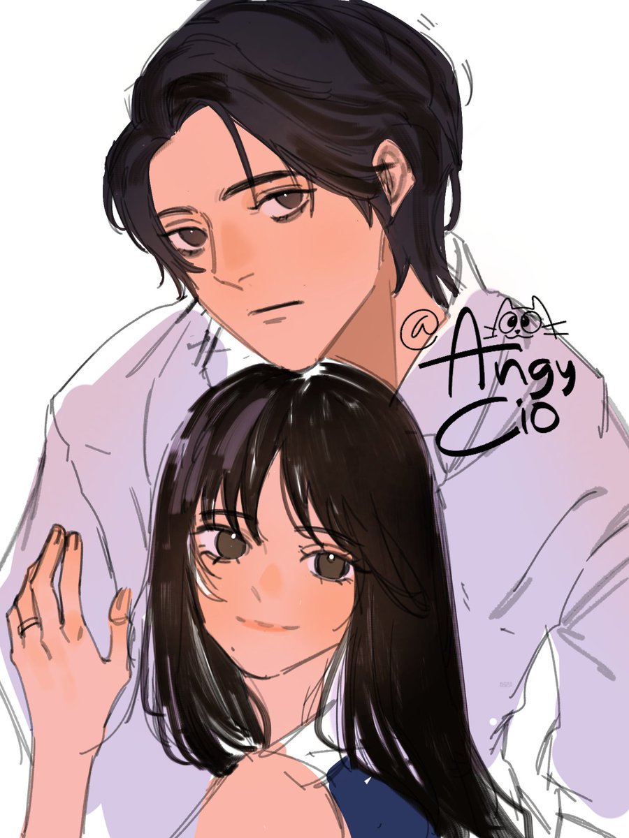 angycio's tweet photo. yuta &amp; dedemit rika wip
 #呪術廻戦  #OkkotsuYuta https://t.co/aoOAXuwldi