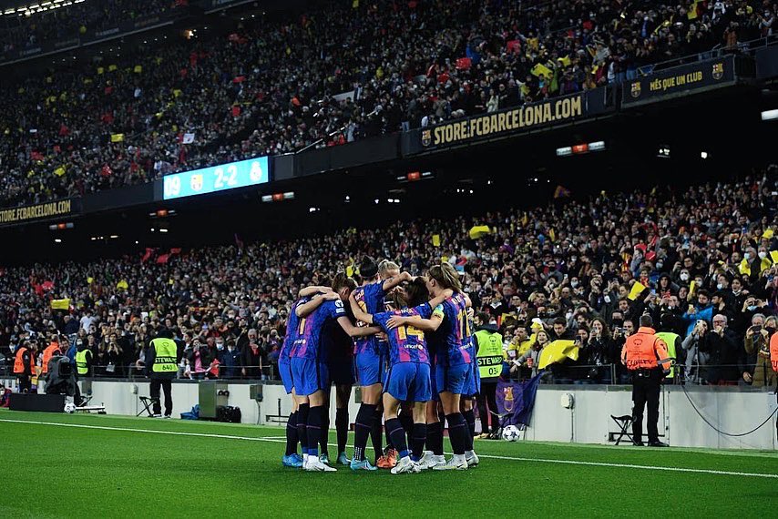 alexiaputellas's tweet photo. Només puc dir que ser del Barça és el millor que hi ha, que segueixo sense paraules, que estem a semifinals i que ens tornem a veure ben aviat

VISCA EL BARÇA https://t.co/b8LCmdtB5d