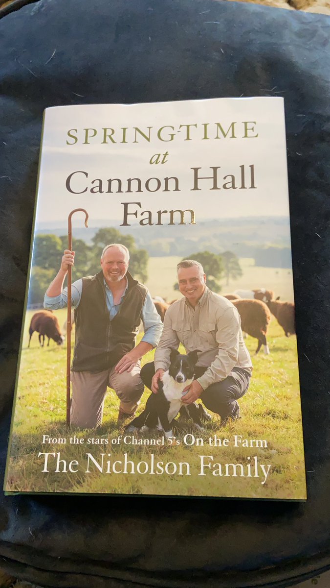 Alice99549446's tweet photo. Just got my book can’t wait to read it as I have nothing better to do as I’ve torn a ligament in my knee @CannonHallFarm @OnTheFarmC5 @RobNicholsonCHF @Farmer_Richard_ @HelenSkelton @thejuleshudson https://t.co/RSZQCbISxV