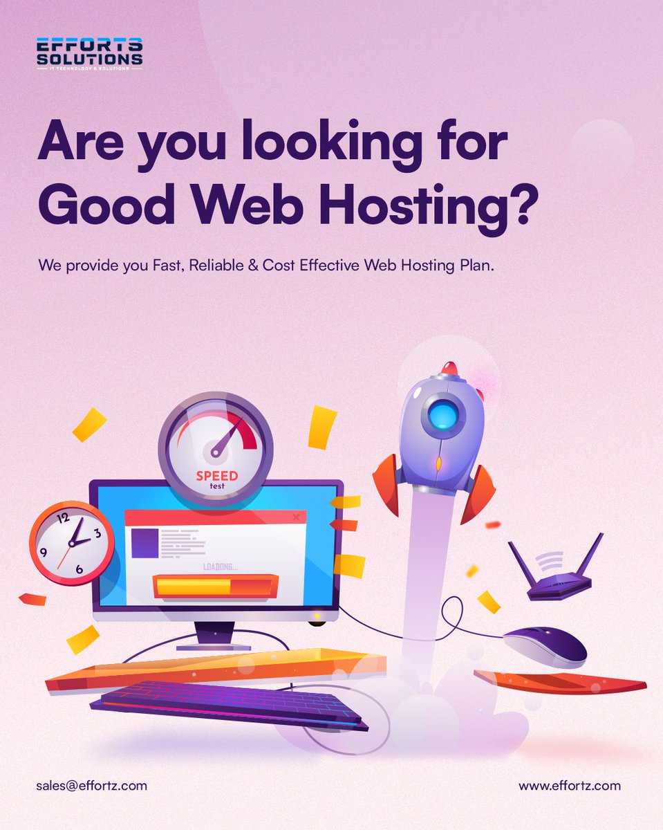 StevenDixonn's tweet photo. Best Web Hosting Solutions &amp; Services in UAE

Efforts Solutions are offering fully managed hosting services, and leased dedicated servers, including the monitoring and management of your entire IT infrastructure.

Visit: https://t.co/4mzPfbr442

#Webhosting #websitehosting https://t.co/BBYk0eJ13a