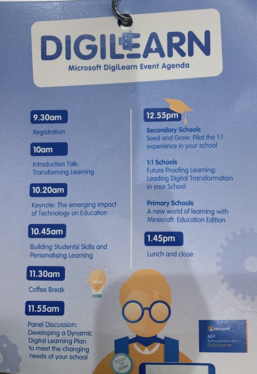 nobrienCB's tweet photo. Enriching Panel Discussion here this morning in @MicrosoftEDU,  on Developing a Dynamic Digital Learning Plan - meeting the challenging needs in schools. #digilearn22 @H2Learning @Gowriggle @Colaistebride https://t.co/B5W06Q5b78