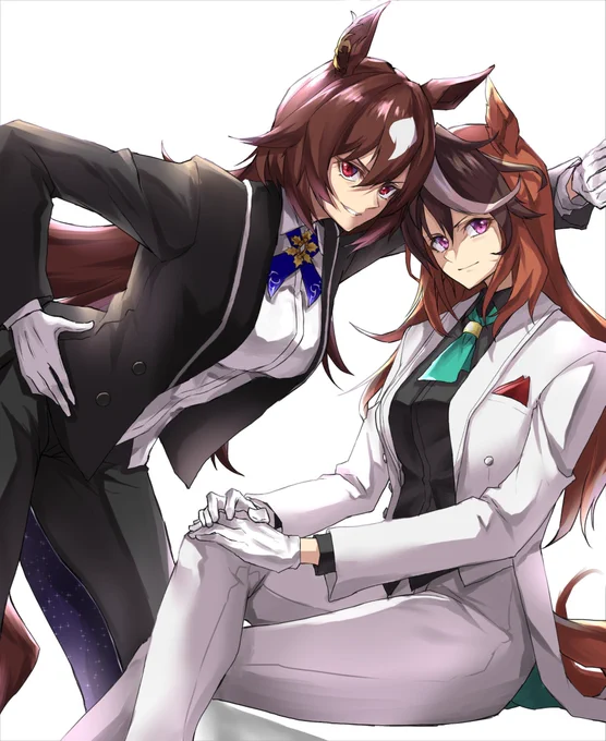 Wシンボリ
 #ウマ娘 