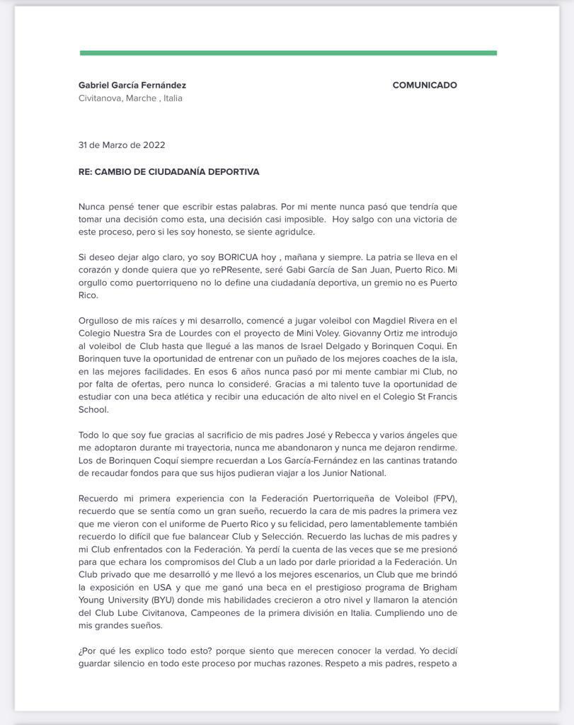 gabijosegarcia1's tweet photo. Agradezco a cada una de las personas que han estado a mi lado durante mi desarrollo y este proceso. Hoy comienzo una nueva etapa de mi vida pero nunca sin olvidar mis raíces. https://t.co/KOFOFMVGSR