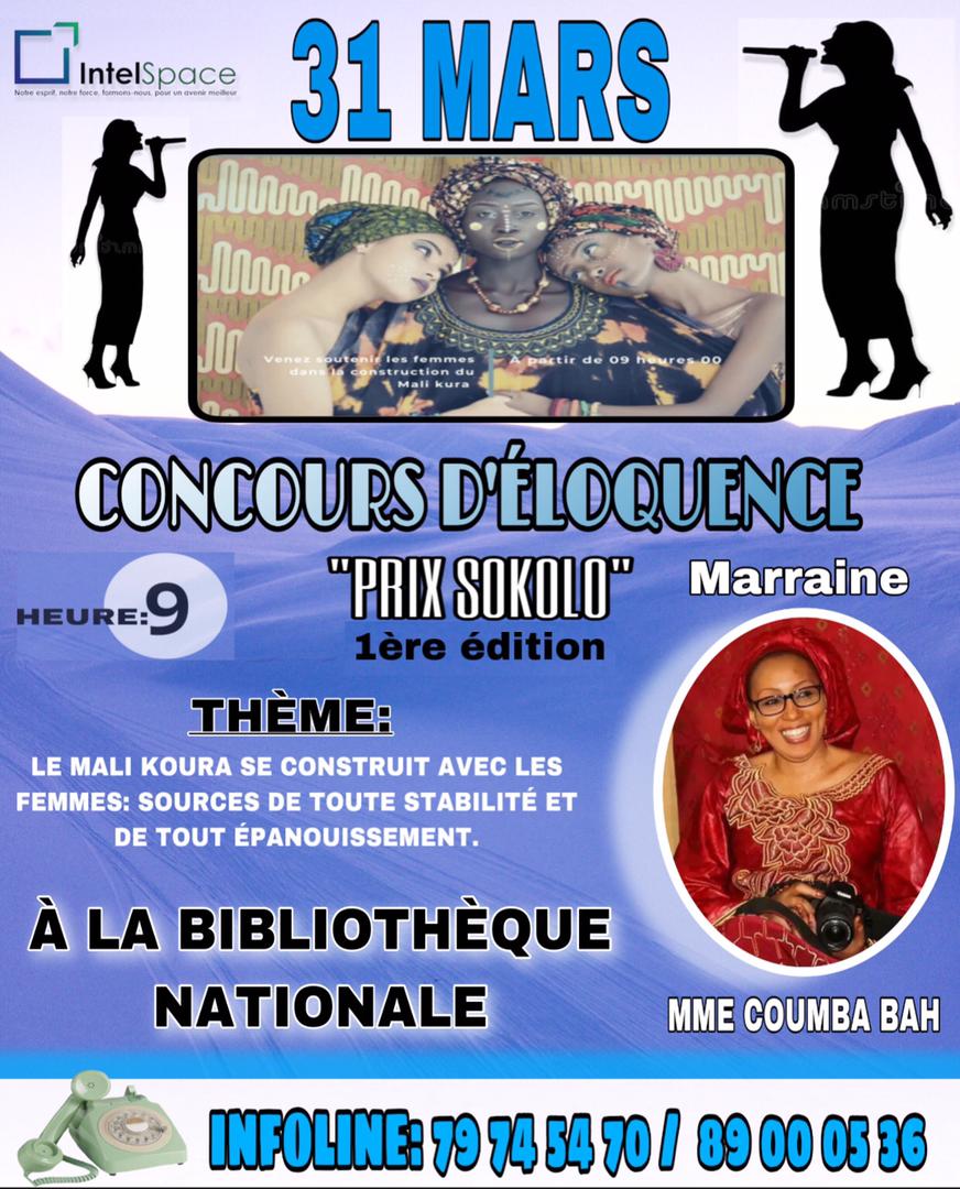 coumbabahtraore's tweet photo. #MaliKura avec les femmes : sources de toute stabilité. Cérémonie de sélection des 10 finalistes du #Prix_Sokolo. Que du talent 👏🏾 Je crois à la jeunesse africaine surtout cette nouvelle génération de filles compétentes, ambitieuses et courageuses 🙏🏽Merci #IntelSpace de l'honneur https://t.co/3PcEwgXHiv
