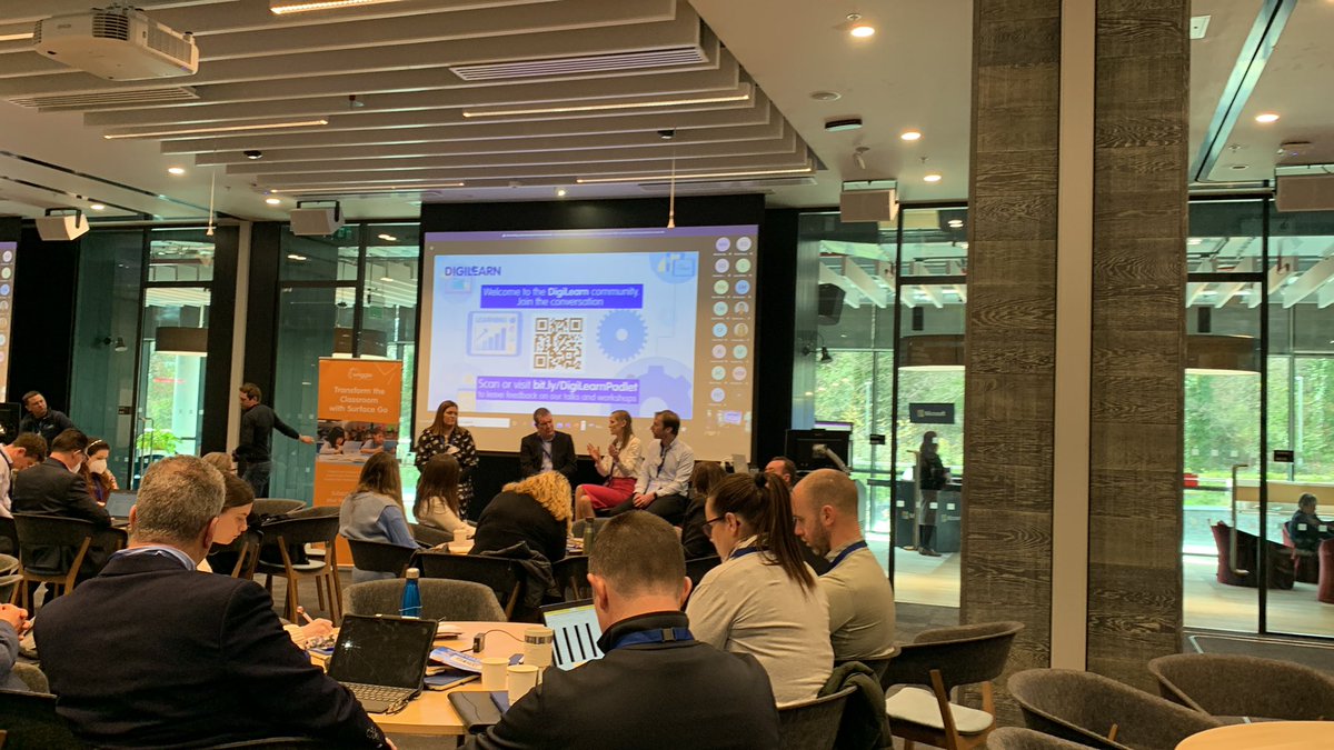 TeachTechJamie's tweet photo. On describing why they embarked on their Digital Journey @SarahGibbons33 @OldBawnCS  

“It’s all about creating opportunity for our students” 

#DigiLearn22 https://t.co/ilm8Nn6MLY