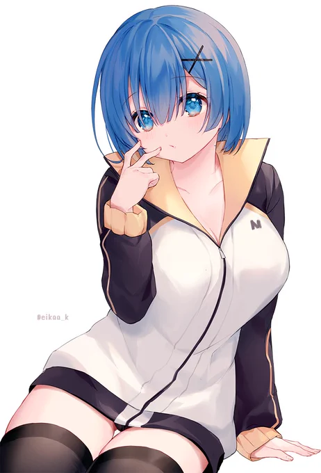 着てもいいって言ってたのに… 

#レム #リゼロ 