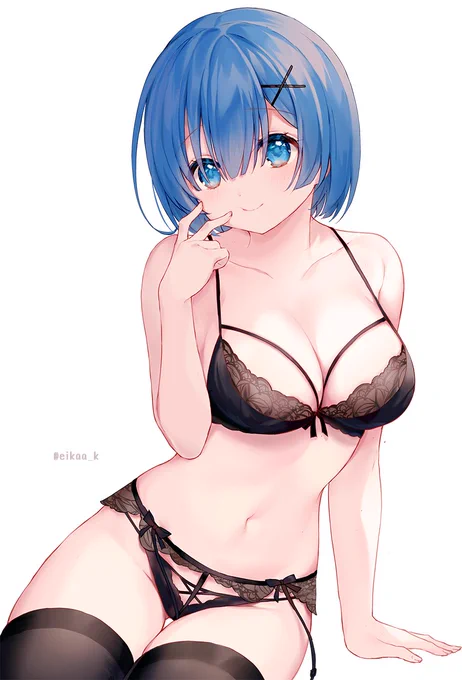 着てもいいって言ってたのに… 

#レム #リゼロ 