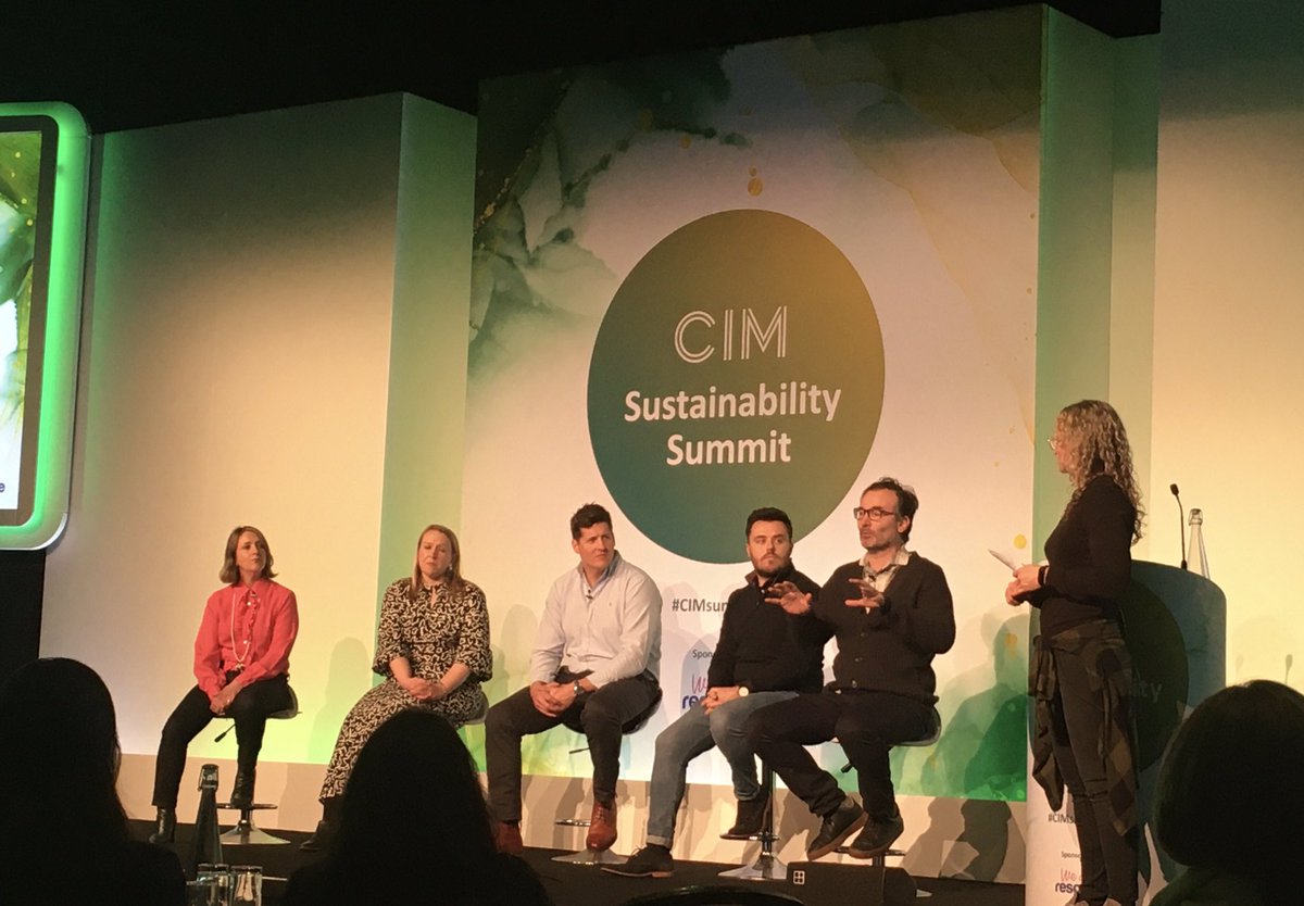 J_Marshall__'s tweet photo. Great panel discussion at #CIMsummit around speaking to consumers authentically in their language to encourage them to be part of sustainability solutions. https://t.co/CT8D0AT7Yr