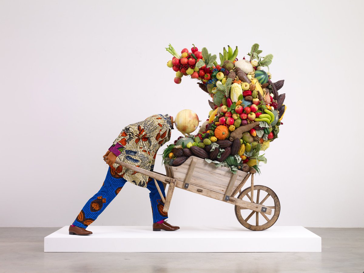 The solo exhibition ‘Yinka Shonibare CBE: Planets in My Head’ opens tomorrow @MeijerGardens. The show celebrates @SHONIBARESTUDIO’s multimedia oeuvre, presenting works by the artist from the past three decades.