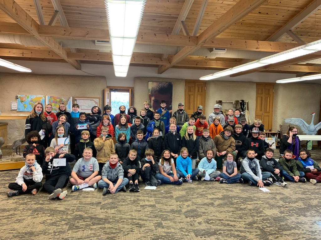 LoupCityPS's tweet photo. The LC 2nd- 6th grade had the opportunity to visit Rowe Sanctuary near Gibbon and learn about the unique and amazing migration of the Sandhill cranes. These birds spend several weeks every year along the Platte River preparing for the rest of their migration north. https://t.co/BGFnFjLBtW