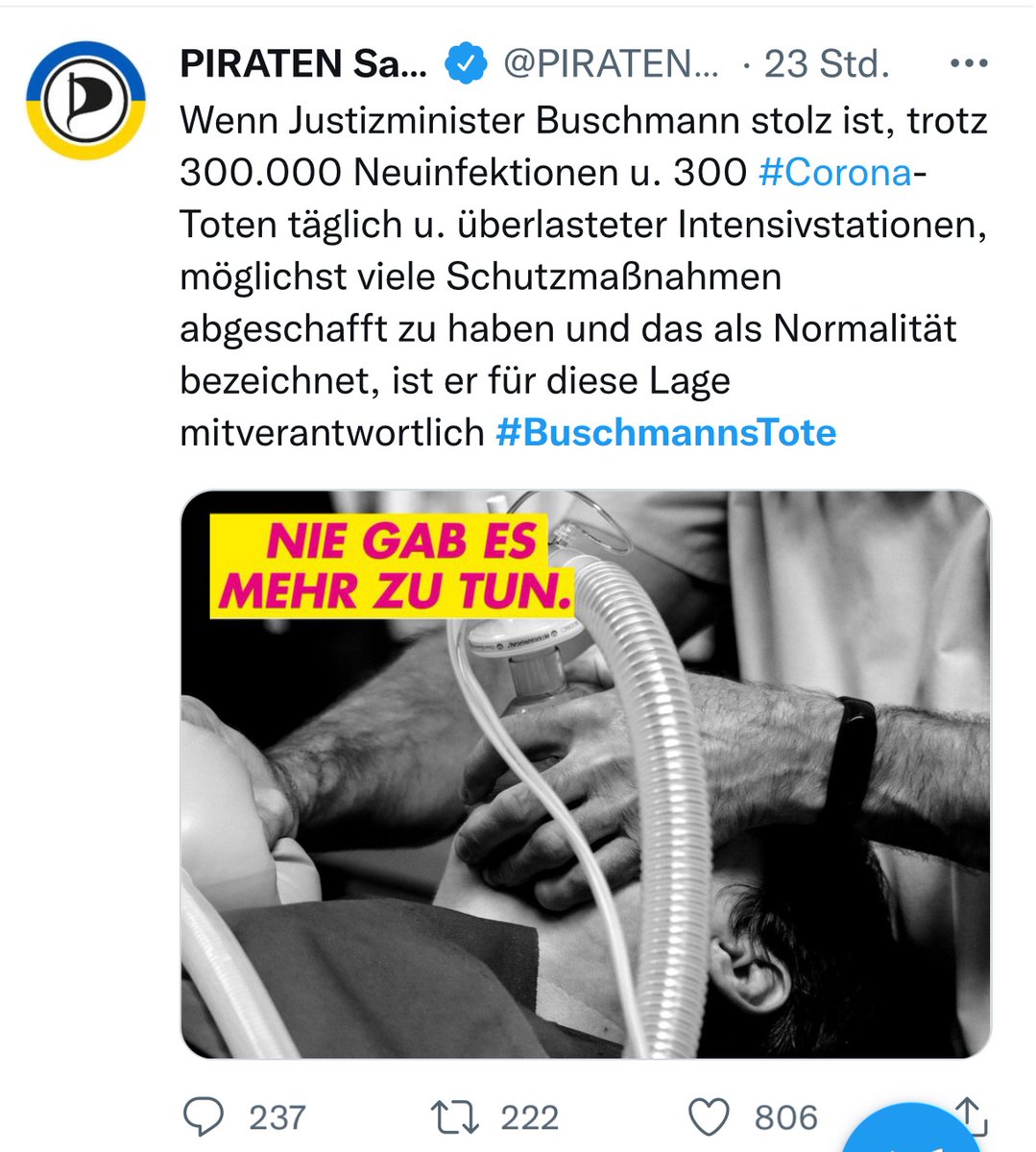 jochen_berlin's tweet photo. Linkstwitter hat gelernt und greift den Hashtag #MerkelsTote auf. 

Besonders unappetitlich die Piraten, die den Hashtag #BuschmannsTote - unter Nutzung der typischen FDP Schrift - bebildern. https://t.co/hg5hJHHd7K
