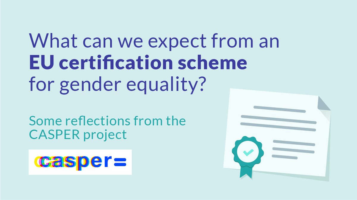 CasperGender's tweet photo. What can we expect from an EU-certification scheme for #GenderEquality in research and higher education❓
🗨️Read the reflections by @JorgMullerRes @GENTIC_UOC about #CASPERGender findings in this post on the @SpearProject website:
https://t.co/agwNW9nFY0
#GECAS #SisterProjects https://t.co/K0YLGyPJlE