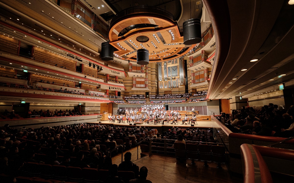 KEHSBham's tweet photo. We are so proud of all the KEHS and @KESBham musicians who performed at last night's exceptional @BMusic_Ltd Symphony Hall concert. It was wonderful to see so many parents, pupils joining us in Sept and children from our outreach primary school partners in the audience. 😃🎶👏 https://t.co/NZT5eLJYw9