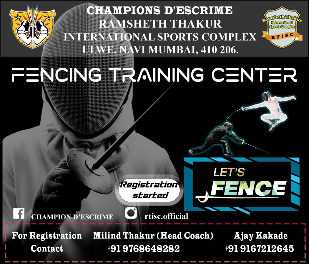 MilindThak1's tweet photo. Did you Register? 
We are opening our new branch in Ulwe, to give a grt platform for grassroots. Fencing is an Olympic Game wid lot of Physical &amp; Psychological benefits, also provides good opportunity to represent yourself@various levels in tournament
#Fencing #championsdescrime https://t.co/NhBE7ruDf6