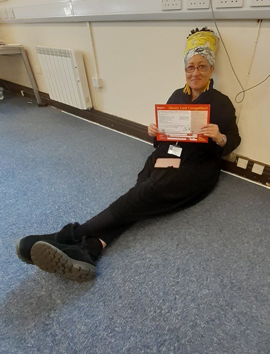 LibrariandyW's tweet photo. This morning we judged our #WBD22 #worldbookday2022 library card competition, well over 100 outstanding entries from schools across @KirkleesCouncil
Thanks to Louise, Kirstie and others for their help and to the judges who had an impossible job!
#lovelibraries #Mylibraryandme https://t.co/ZN8Pgw0sI4
