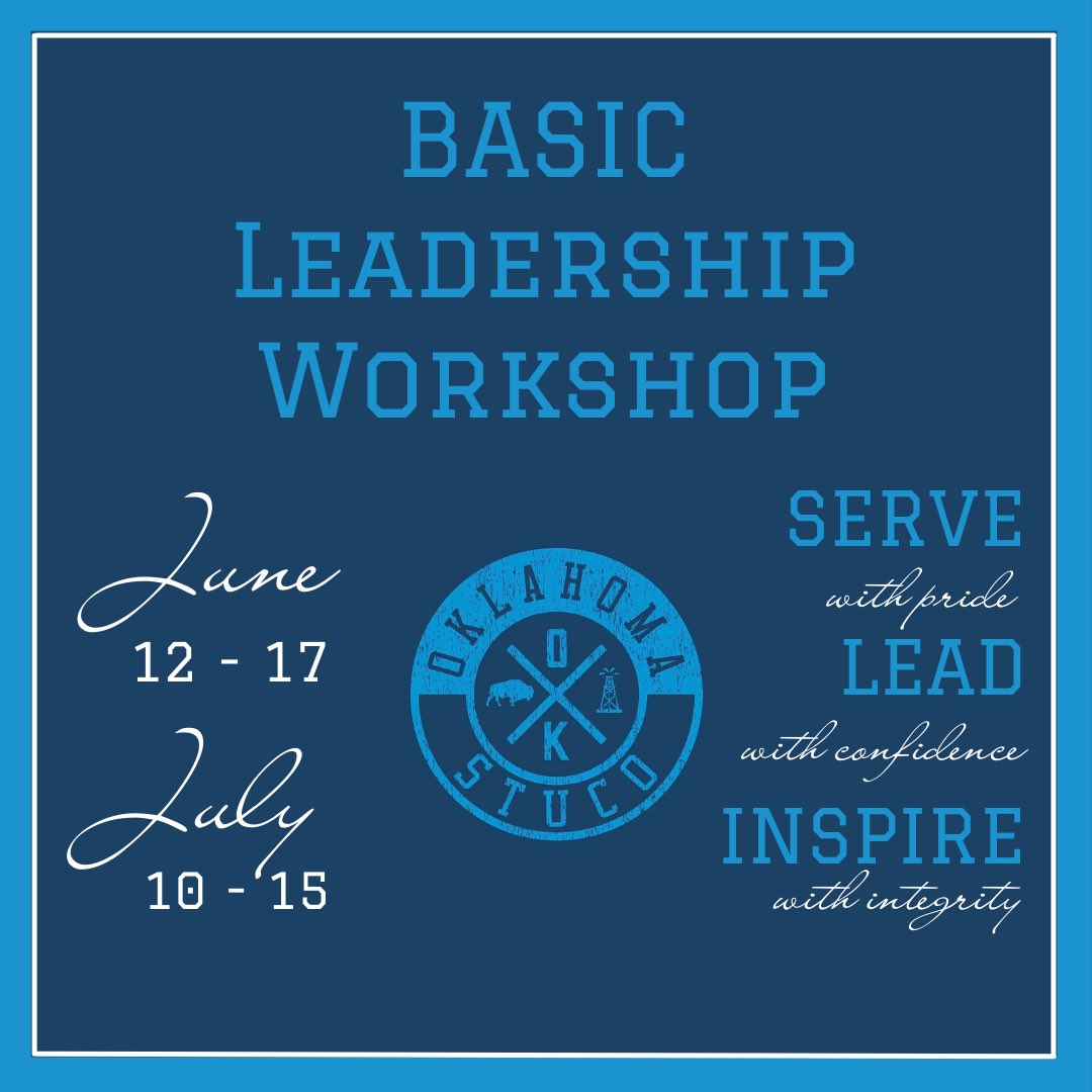 oascok's tweet photo. BASIC Leadership Workshop is hosted by the OASC for student leaders across the state. Delegates participate actively in planned leadership exercises designed to develop skills in areas like group dynamics, teambuilding, problem solving, and leadership styles. 1/2 https://t.co/aooPdbRRex