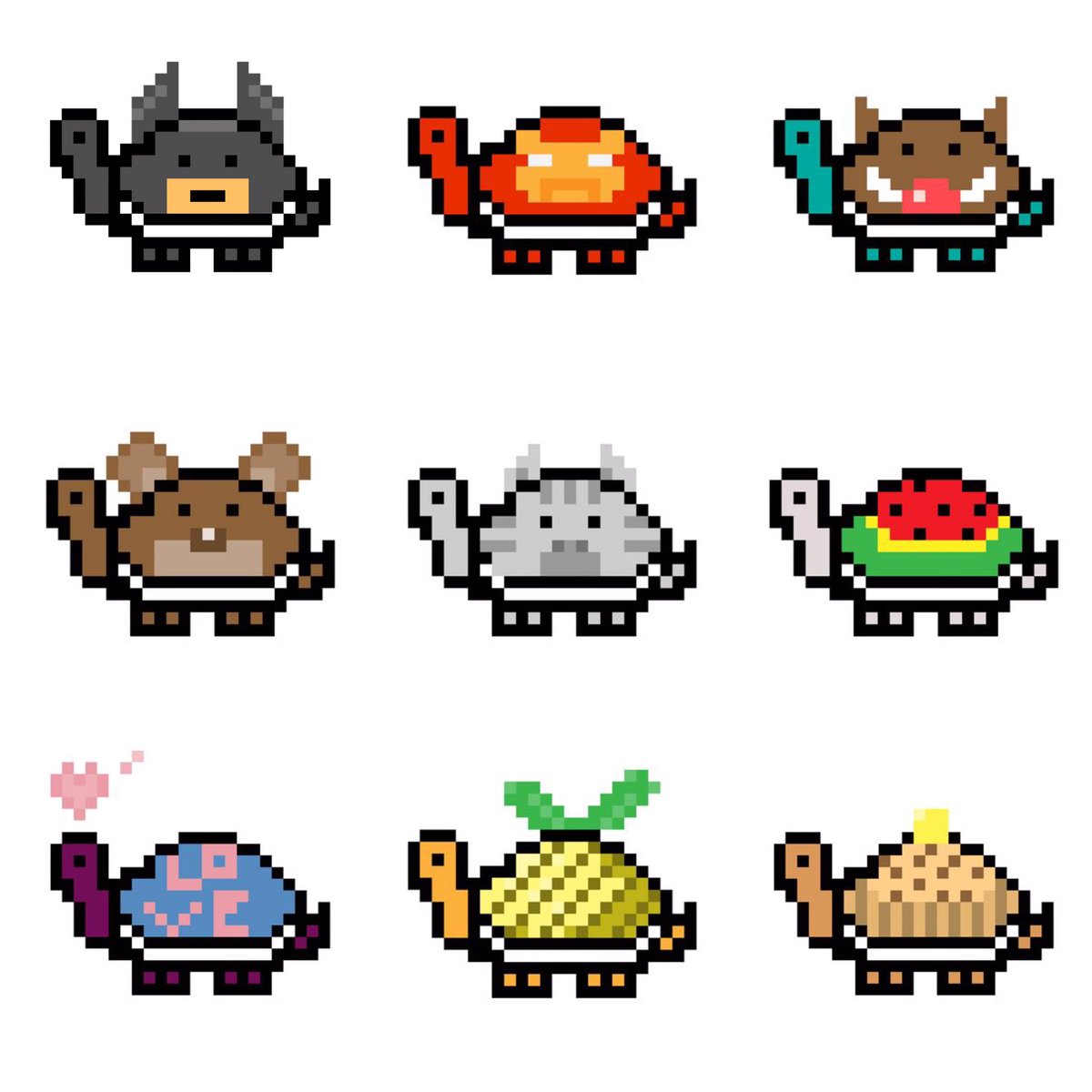 puengpm1's tweet photo. ✨🐢New drop alert @cryptocomnft
✨🐢Pixel turtle town
✨available on https://t.co/rNppdOTssO
#nft #nfts #NFTTHAILAND #nftcommunity #cro #crofam #usdc #cryptocom #cryptocomnft #cryptocommunity #pixelturtle #NFTThaicommunity #CryptodotCom #pixelart https://t.co/0GUVGzfd4M