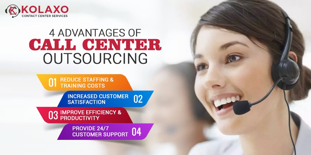 kolaxoccs's tweet photo. 4 Advantages of Call Center Outsourcing

🠮 Reduce staffing &amp; training costs
🠮 Increased Customer Satisfaction
🠮 Improve efficiency &amp; productivity
🠮 Provide 24/7 customer support 

Visit our website: https://t.co/N6dJ5PFFLf

 #virtualcallcenter #callcenterservices #kolaxoCCS https://t.co/JcxUDp964V