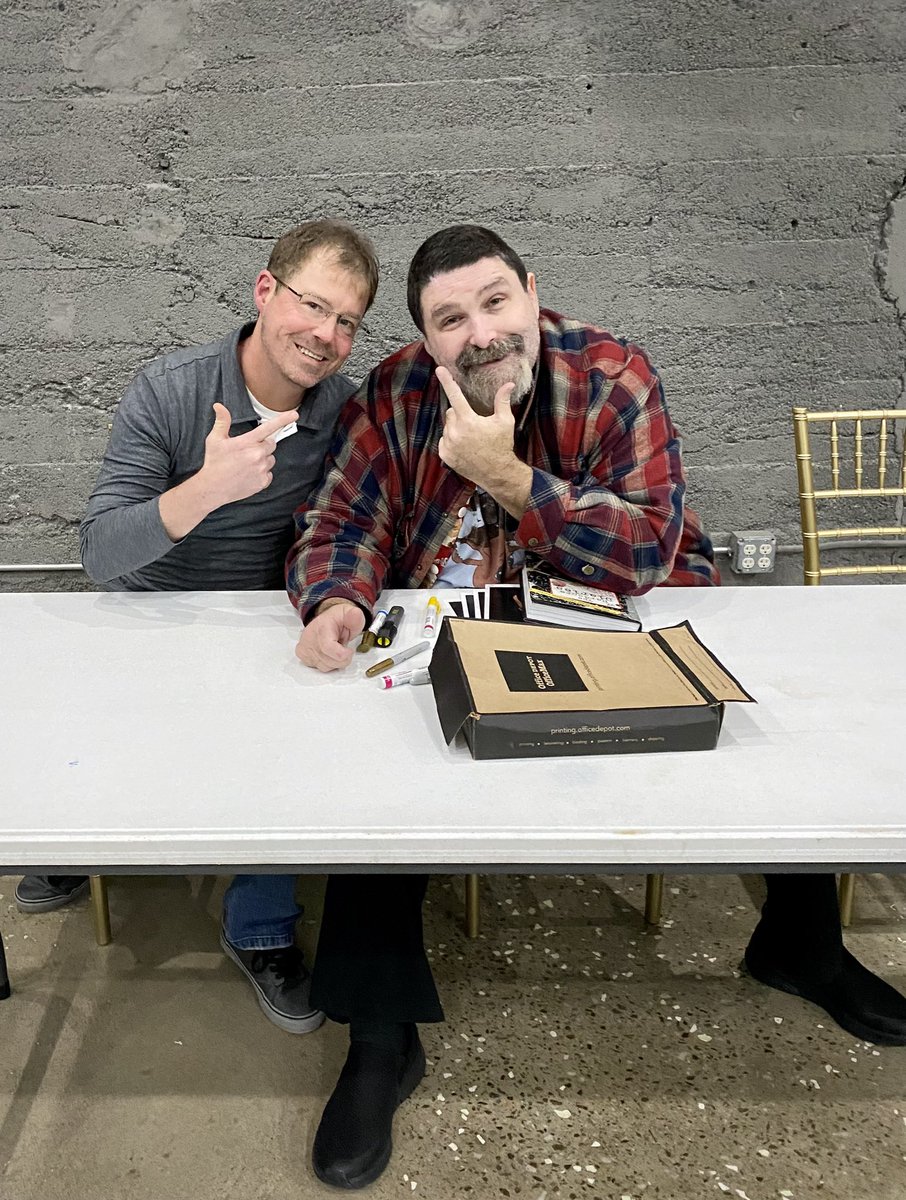 bobfreakinburk's tweet image. Great to see WWE Hall of Famer and fellow Tori Amos fan @RealMickFoley last night. Do yourself a favor and go see his show. Mick is and always has been a tremendous storyteller.