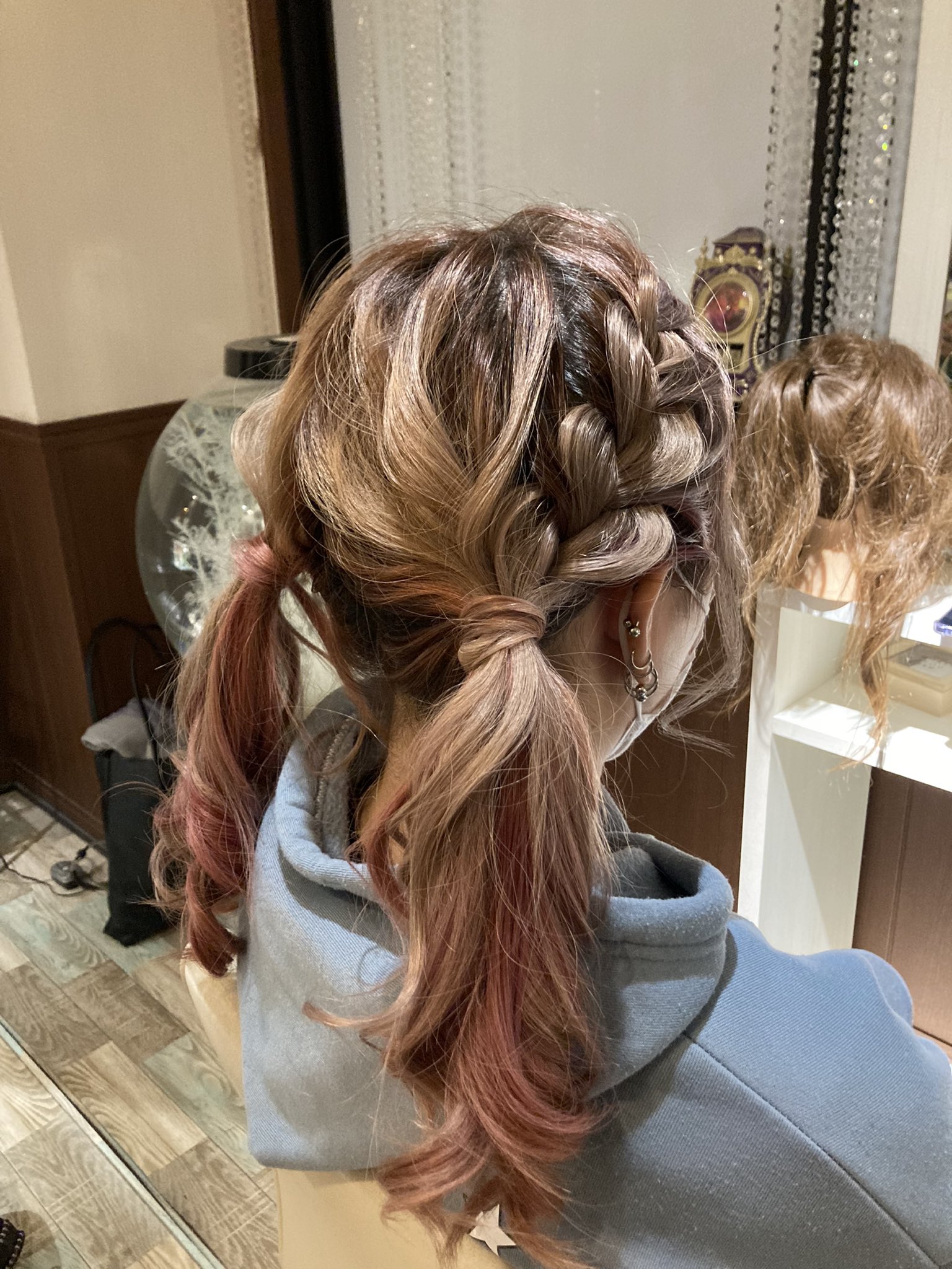 Total Beauty Salon Ravissy ﾗﾋﾞｯｼｰ ふんわりツインテール ヘアセット 1500 Ravissy 又はdmからご予約承っております 朝5時まで営業 千葉県初 マツエク ネイル 同時施術可能サロン 千葉駅 千葉中央 千葉市中央区エステ 千葉市中央区