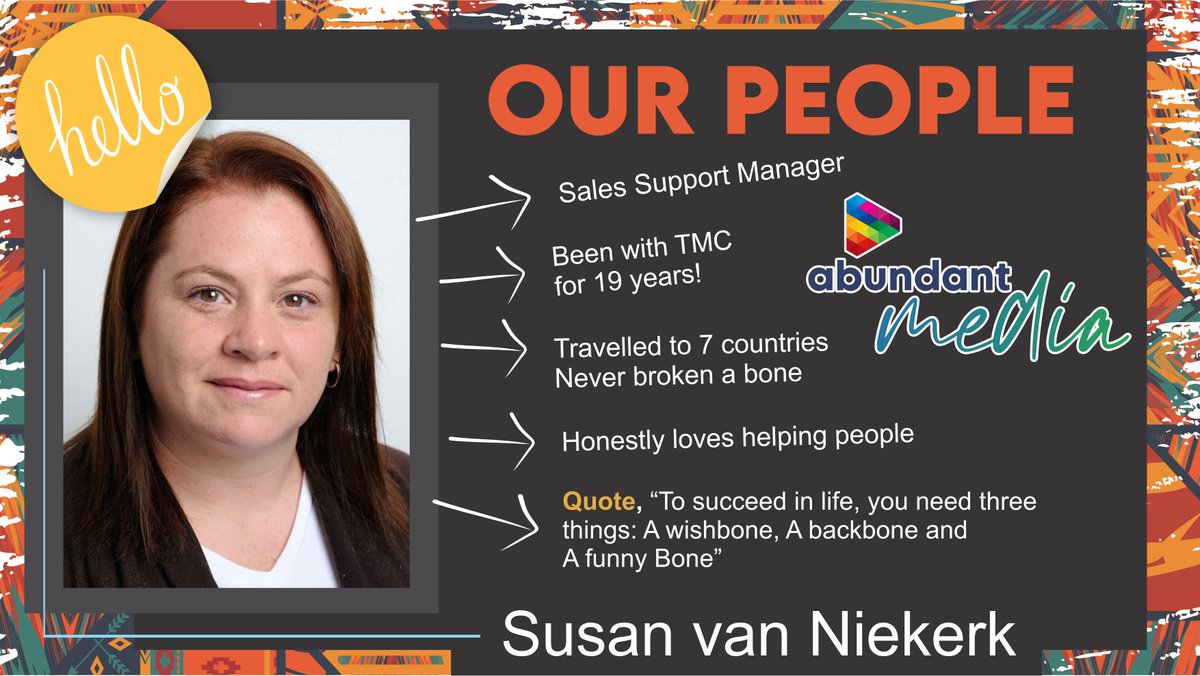 Future_TMC's tweet image. #OurPeople - Susan has been been with us for 19 years!