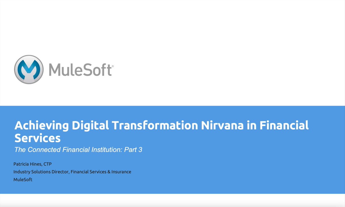Modern #FinServ must digitally transform to face the rise of APIs, apps &amp; mobile services. See how <a href="/Showoff_ie/">Showoff</a> address this problem for our customers using <a href="/MuleSoft/">MuleSoft</a> products: bit.ly/3K0zJfO 

#FinTech #salesforcepartner #MuleSoftPartner #StripePartner #CIO #SaaS #API