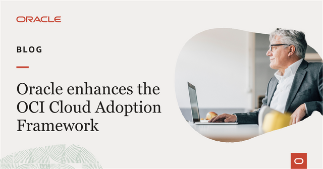 isubhani006's tweet photo. .@OracleCloud enhances the #OCI Cloud Adoption Framework to offer more options for #multicloud strategies: https://t.co/bw08ONM4Ws https://t.co/519g2YntYq