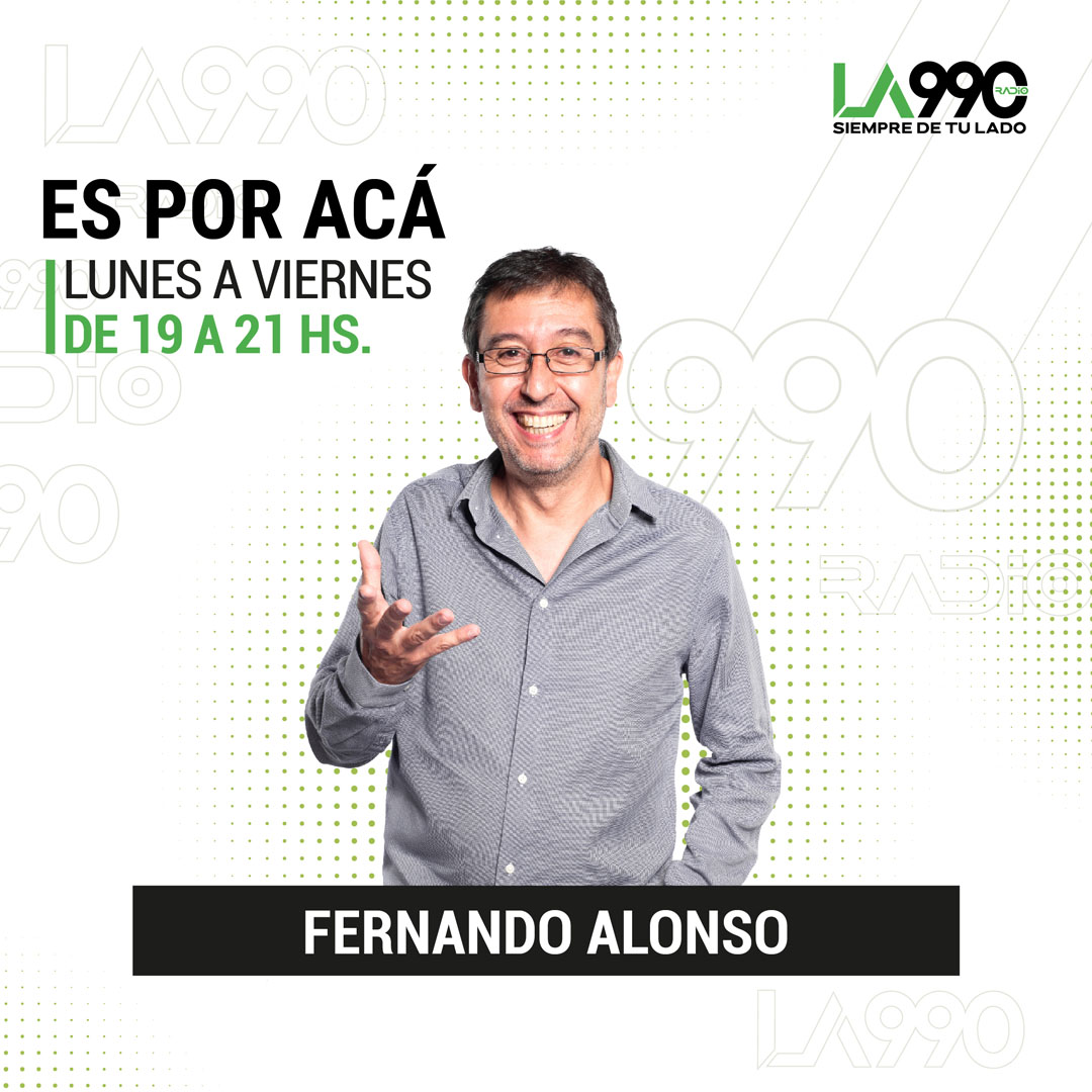 📻 Como todas las tardes a las 19hs comienza #EsPorAcá con Fernando Alonso (<a href="/fralonso/">Fernando Alonso</a>), <a href="/ursuvargues/">Ursula Vargues</a>, <a href="/todosloscamilos/">Camilo García</a>, <a href="/fbimber/">Fabián Bimber</a>, <a href="/nestoresposito/">nestor esposito</a>, <a href="/ale_gomel/">Alejandro Gomel</a> y <a href="/veralbanese/">Vero Albanese</a>

📲 Te leemos al 113828 0990

💻 Escuchanos en la web la990.com.ar

#LA990, siempre de tu lado.