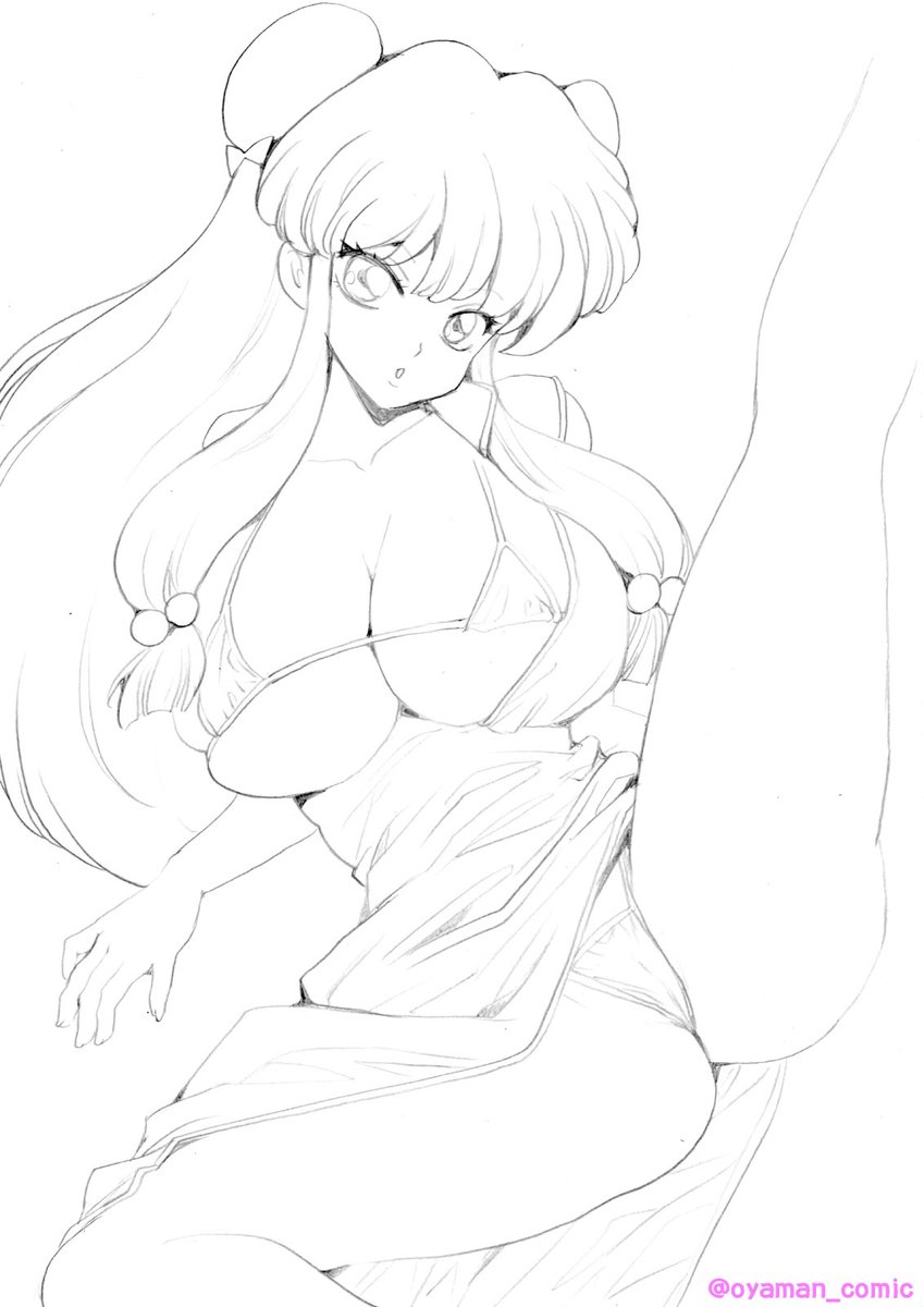 シャンプー描きました!
るーみっくわーるどなキャラ絵まとめhttps://t.co/TInCANKx4t 
#らんま 