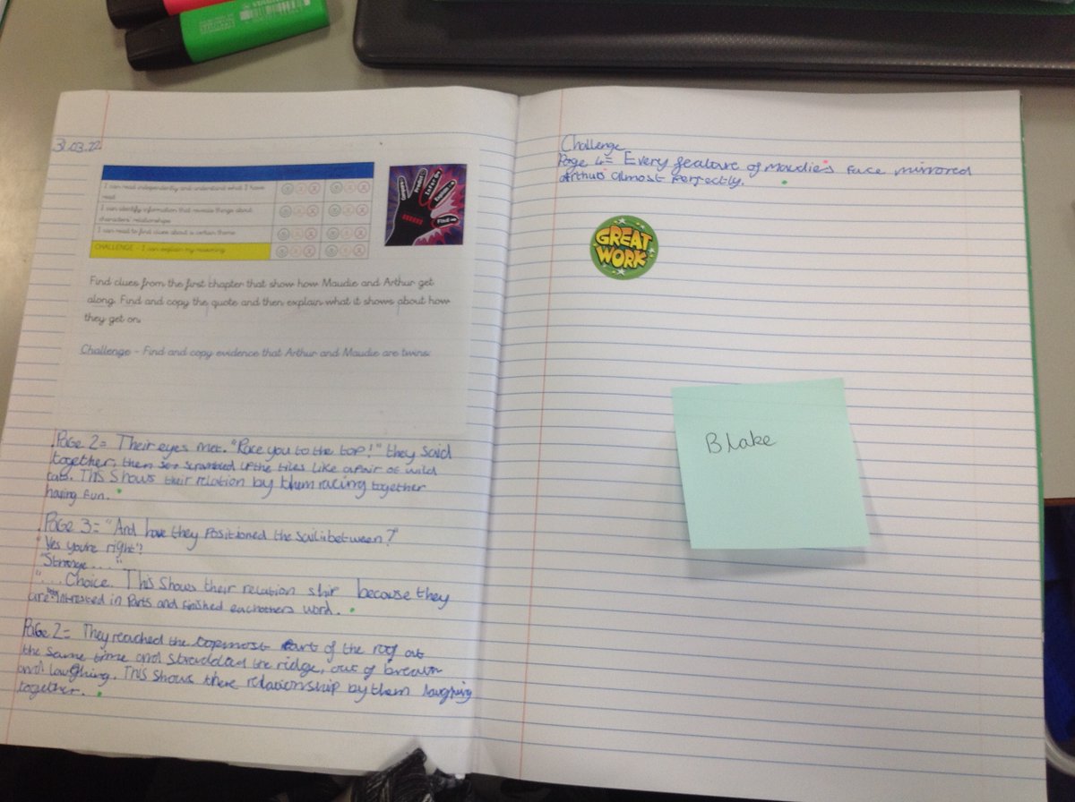 MrsSJones5's tweet photo. Blake completed some fantastic Reading work for our new book Brightstorm. Our focus today was the 'Retrieval' skill. Well done, Blake :) #primaryreading #resilientreader https://t.co/2tgdztvD7a