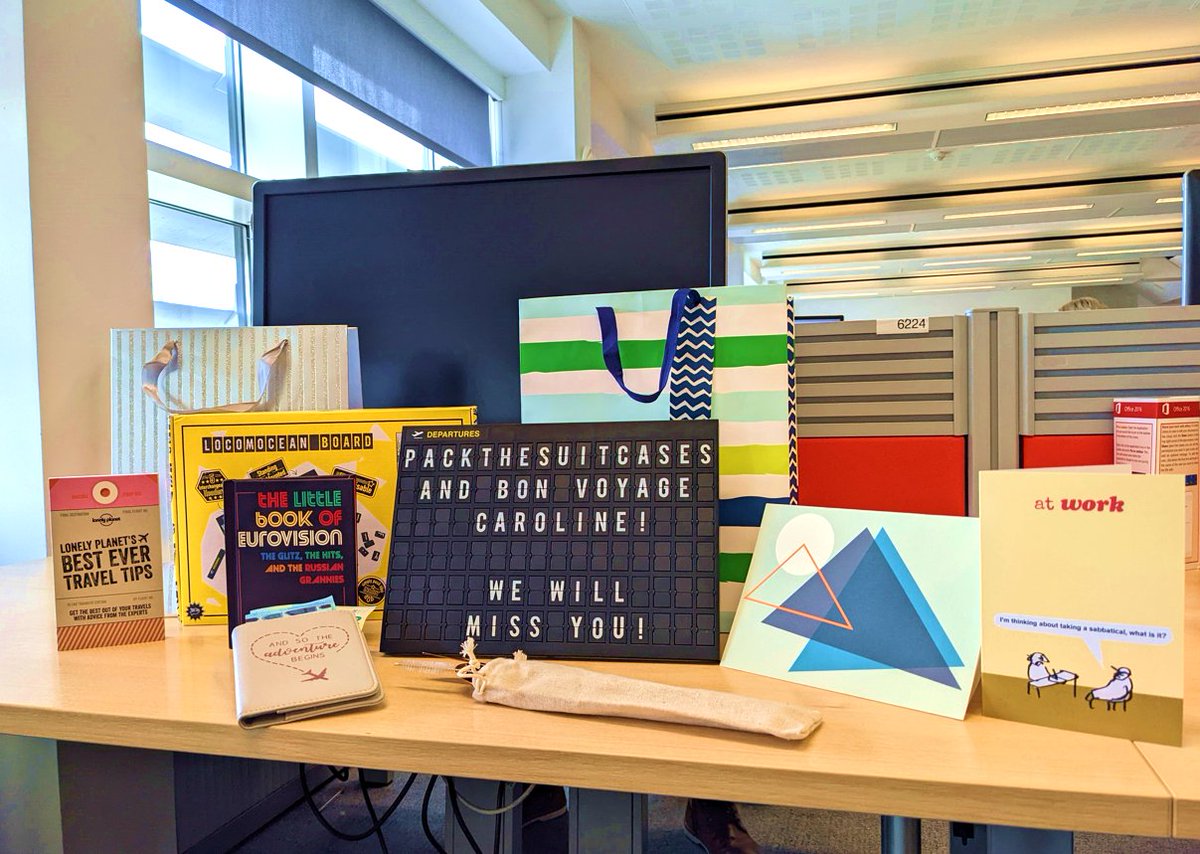 carolineedit's tweet photo. This is what my desk looked like when I arrived today: my last day before my career break. Overwhelmed! Will miss everyone but I'll be back in April 2023 - Ofsted will never be rid of me, don't worry... Keep in touch and see you then! x
P.S. https://t.co/44PP9cHslH😉 https://t.co/TATMRNZZmZ