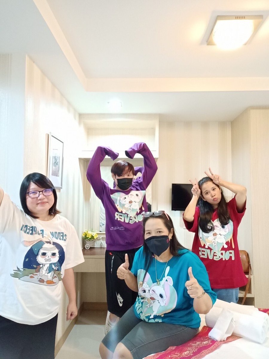 RoxanneYuka's tweet photo. สมาชิกฟาร์มกระต่ายพร้อมแล้วจ้า🐰@KanokBas @8mod8 @mamacharee https://t.co/DXpdT4CkgL