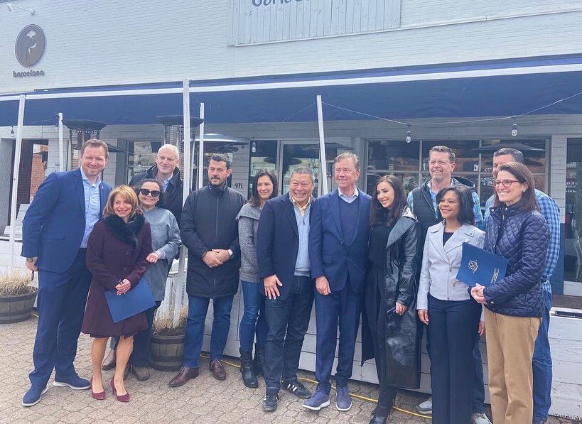 ScottDolch's tweet photo. Thank you @GovNedLamont and all of our legislators for helping to pass Expanded Outdoor Dining in CT for another 13 months! Outdoor Dining has saved thousands of restaurants over the past two years and this extension will continue to help our industry as we begin our recovery! https://t.co/o1YDqJ2zPO
