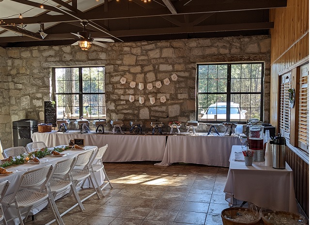 JbbDev's tweet photo. @jimnnicksbbq #amazingbbq @AcworthGA @VisitAcworth #excellentcatering On Saturday Jim N Nick's catered our daughter's shower, they were AMAZING,every category was 5��️⭐️⭐️⭐️⭐️
ordering, delivery, setup, details and especially the BBQ and sides,Thank You to the Acworth Jim N Nicks https://t.co/O03eZHY3FL