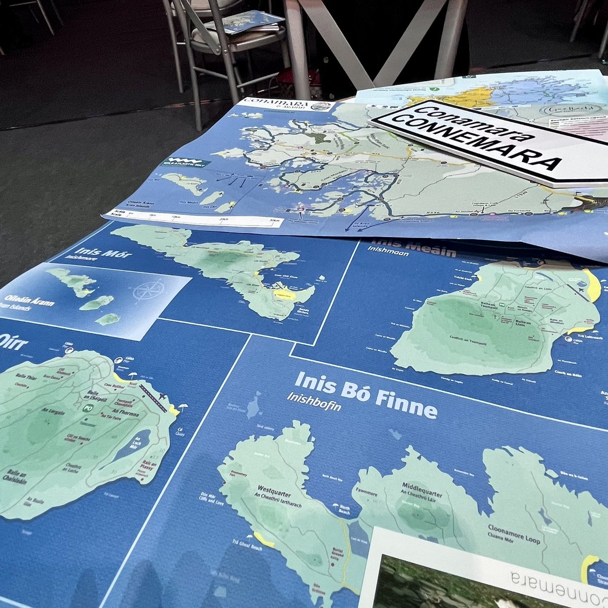 Mura bhfuil agat ach pocán gabhair, bí i lár an aonaigh leis! Great to see muintir #Connemara #AranIslands. #Inishbofin  singing the praises our region <a href="/MeithealIreland/">Meitheal Ireland</a> <a href="/Failte_Ireland/">Fáilte Ireland</a> <a href="/TourismIreland/">Tourism Ireland</a> <a href="/CAITNNetwork/">CAITN Network</a> #WildAtlanticWay