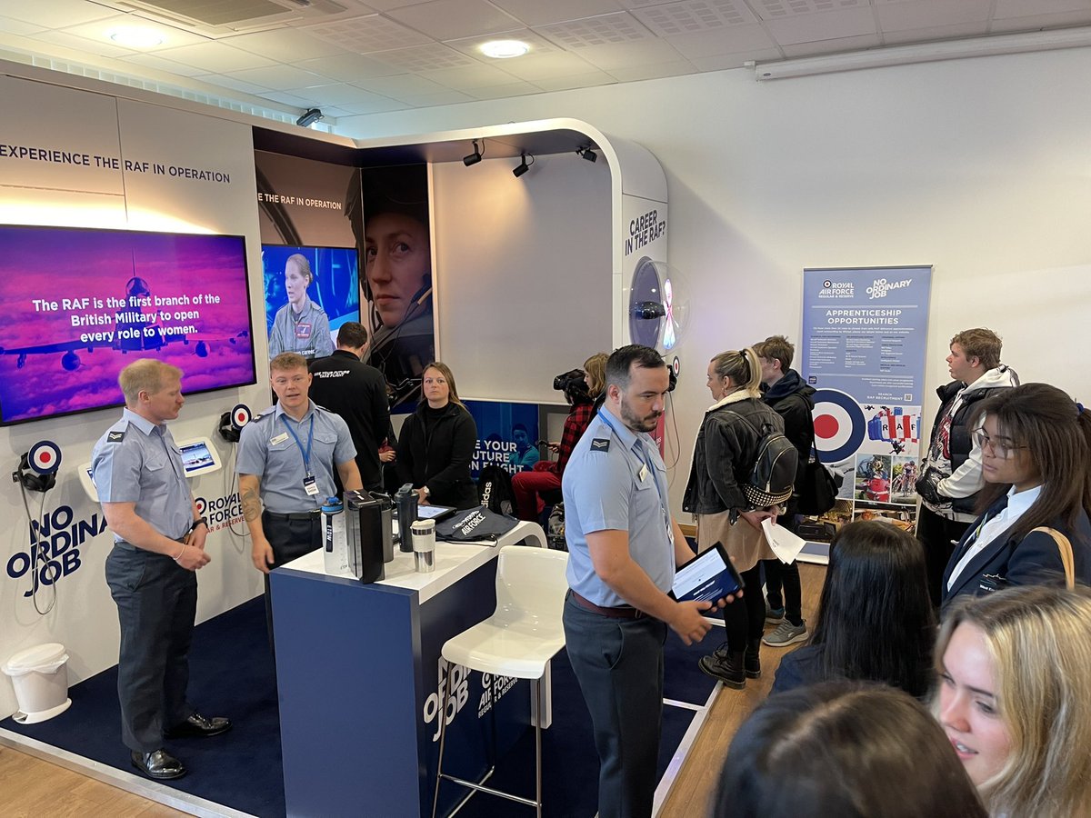 Outstanding two days <a href="/NAS_event/">National Apprenticeship Show</a> South. With some 5000 young people attending the event, gave us the opportunity to highlight the many <a href="/RAFApprentices/">RAF Apprenticeships</a> roles available in <a href="/RAF_Recruitment/">RAF Recruitment</a> It was great to see the Operational Virtual Reality activity being put to good use.