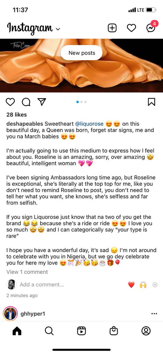AdesewaHM's tweet photo. If Your Brand No Hype You Like This Ehnnnnnnnnnnnnnnnn 

#HappyBirthdayLiqourose 
#Liquorose https://t.co/qj1LB0EPzY