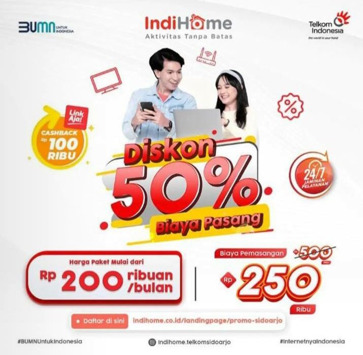 SobiDigital's tweet photo. Yuk yuk promo masih ada nihhhh buruan chat admin 081334333391

#indihome
#internetnyaindonesia
#telkomsidoarjo
#AktivitasTanpaBatas https://t.co/MAHm4y5yUs